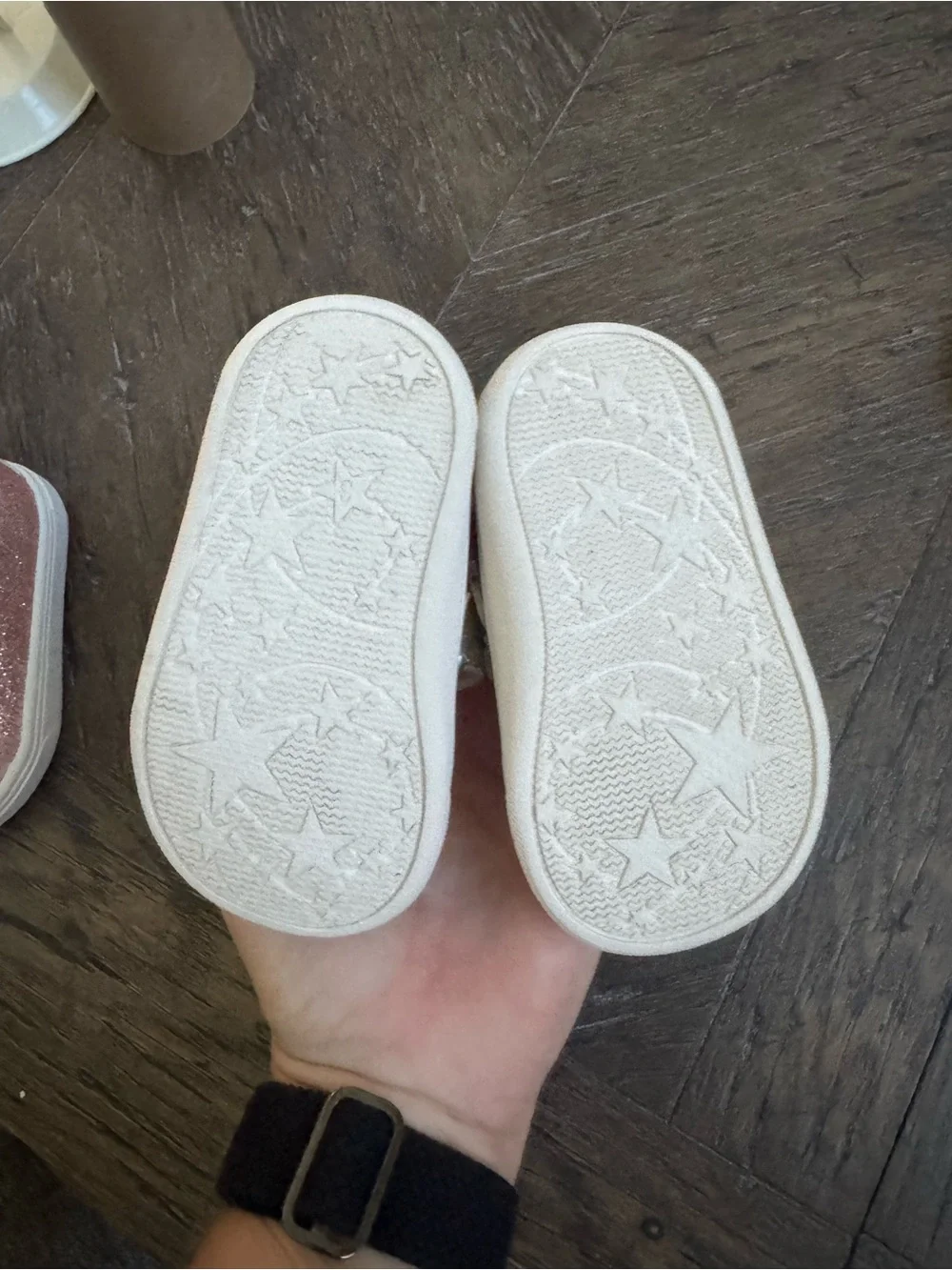 Carter's Metallic Gold Mary Jane Sneakers - Size 3